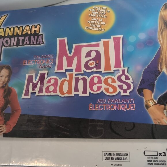 2008 Hannah Montana Talking Electronic Mall Madness Game Disney NEW Sealed Party - Picture 15 of 16